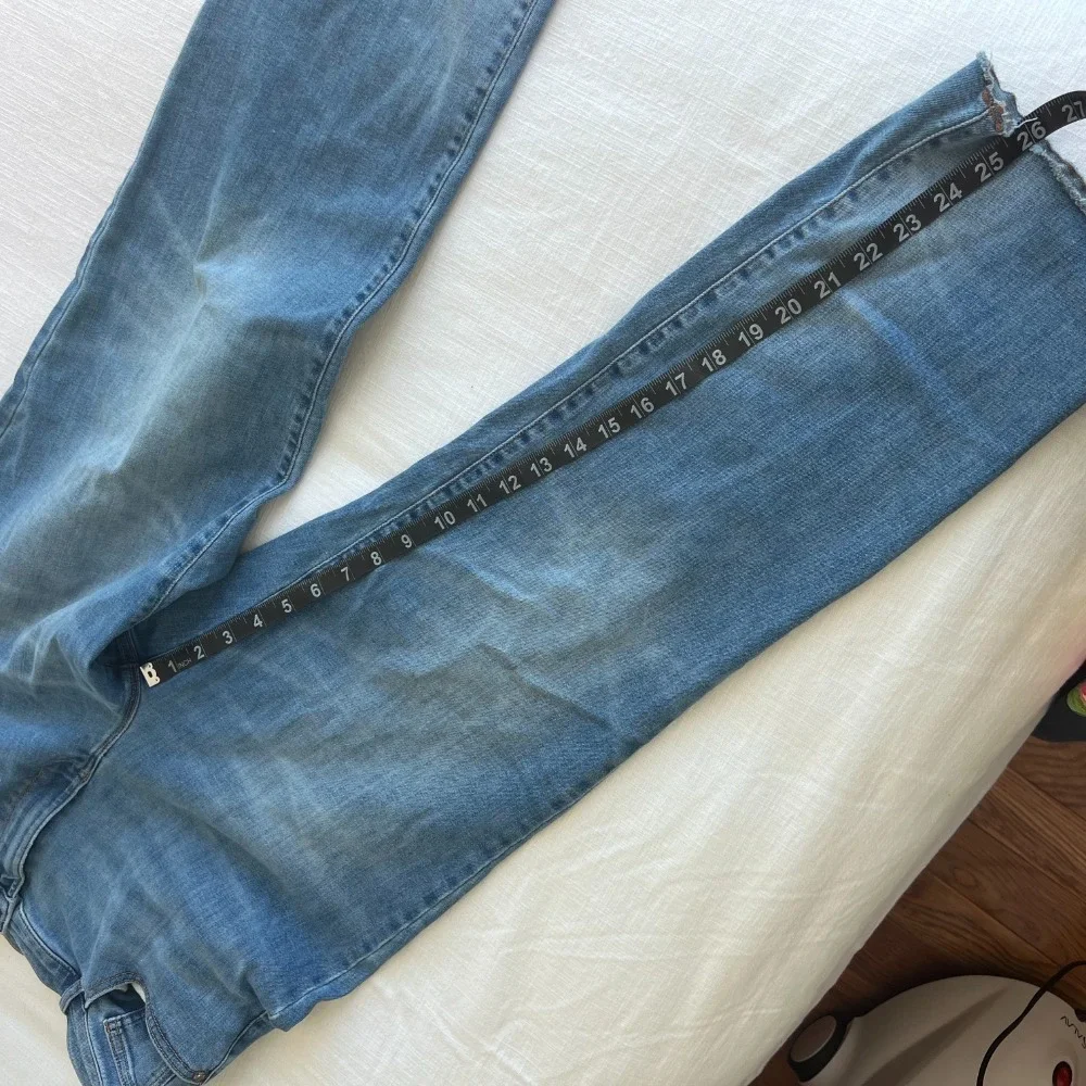 Jill Jill Denim High-Rise Straight Leg Jeans Light‎ Wash Women's Size 12 - Picture 7 of 7